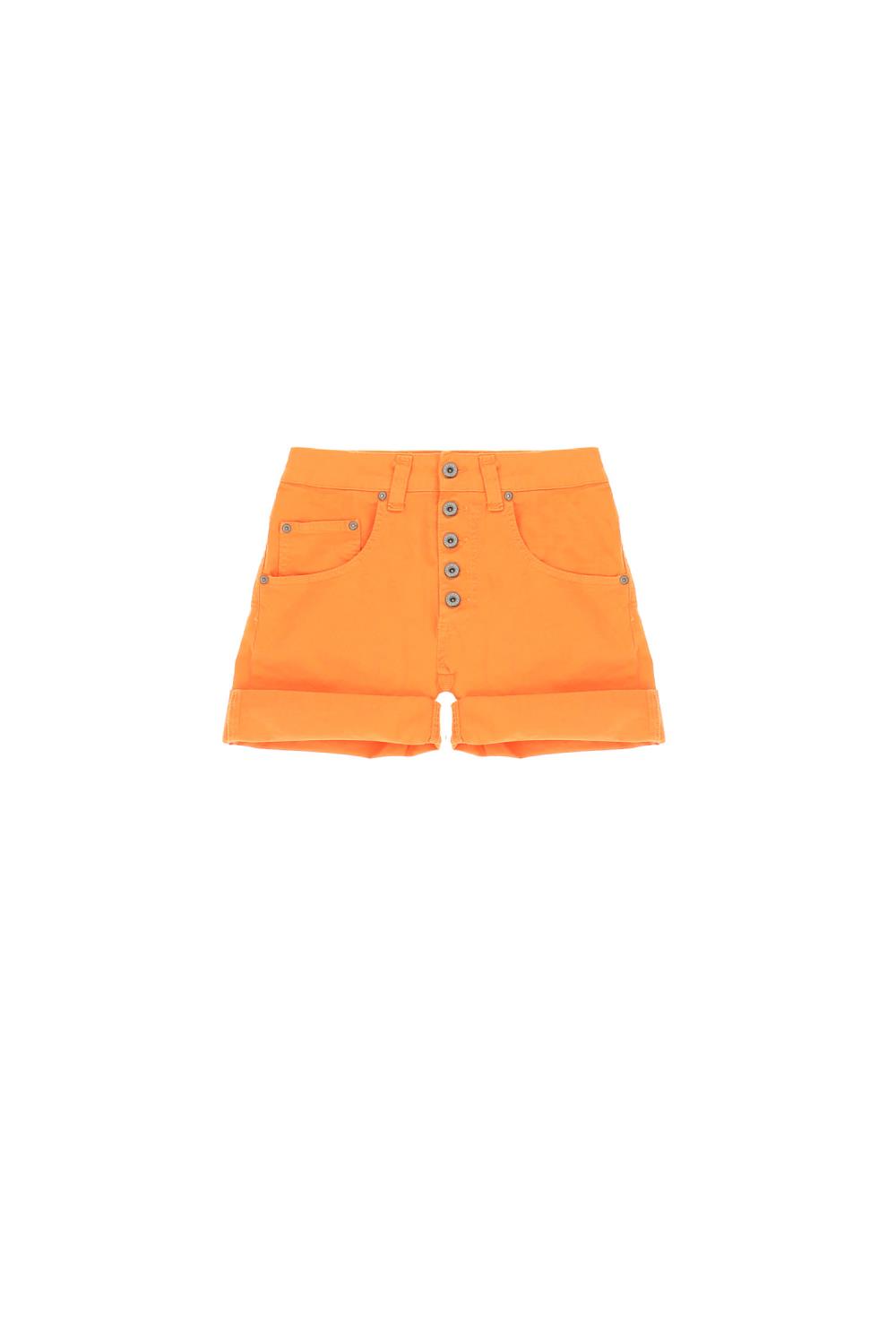 Shorts cotton oransje